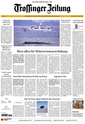 Cover of Trossinger Zeitung