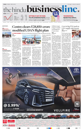 Cover of BusinessLine (Chennai)