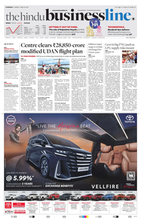 Cover of BusinessLine (Hyderabad)