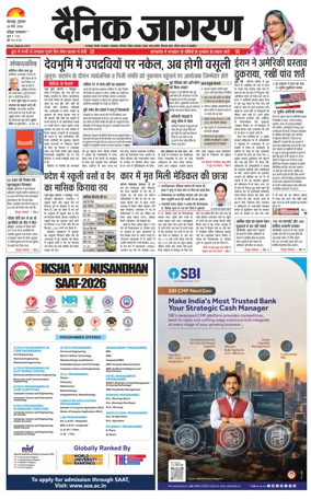 Cover of Dainik Jagran - Haridwar