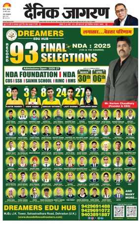 Cover of Dainik Jagran Hisar