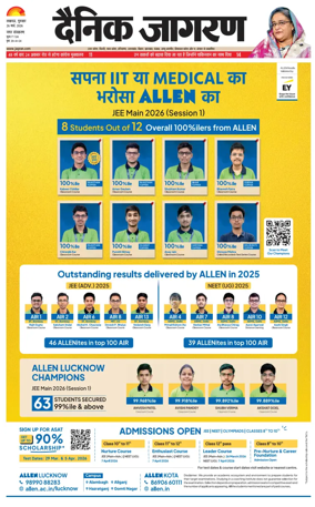 Cover of Dainik Jagran - Lucknow