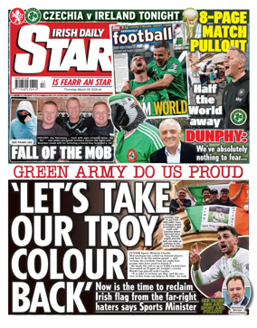 Cover of Irish Daily Star
