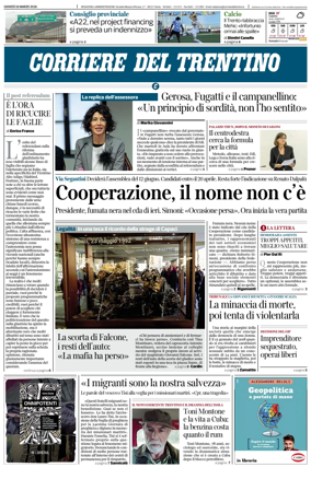 Cover of Corriere del Trentino