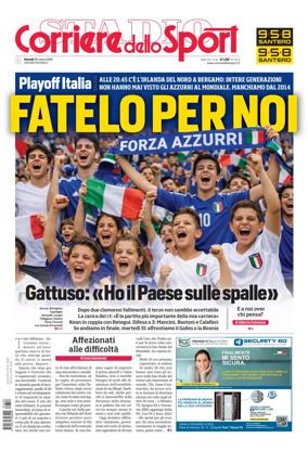Cover of Corriere dello Sport (Lombardia)
