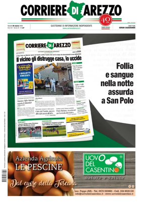 Cover of Corriere di Arezzo