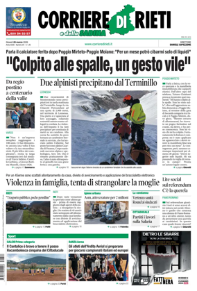 Cover of Corriere di Rieti