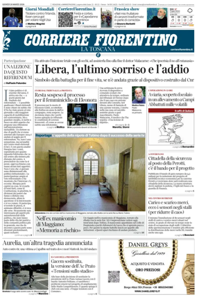 Cover of Corriere Fiorentino