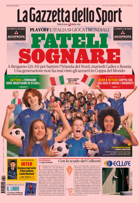 Cover of La Gazzetta dello Sport - Milano