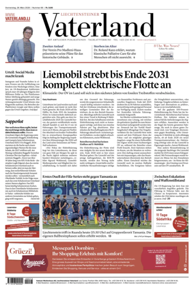 Cover of Liechtensteiner Vaterland