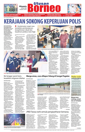 Cover of Utusan Borneo (Sabah)