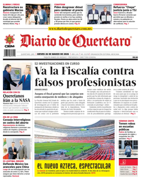 Cover of Diario de Queretaro
