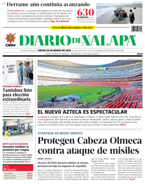 Cover of Diario de Xalapa