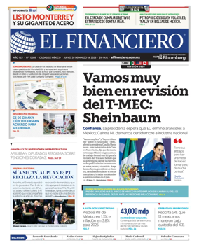 Cover of El Financiero