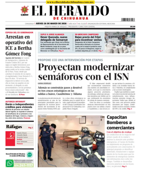 Cover of El Heraldo de Chihuahua