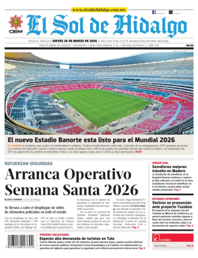 Cover of El Sol de Hidalgo