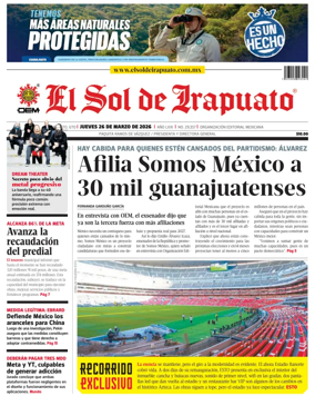 Cover of El Sol de Irapuato