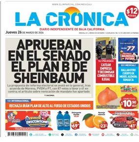 Cover of La Cronica