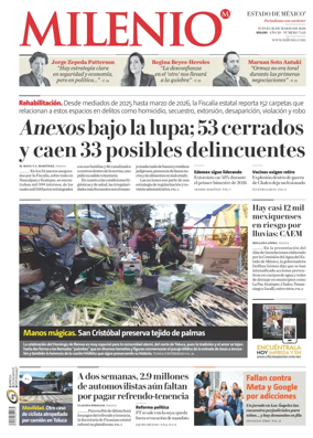 Cover of Milenio Edo de Mexico