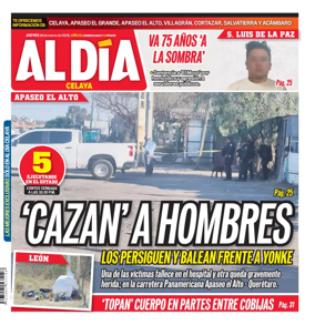 Cover of Periodico Al Dia (Celaya)