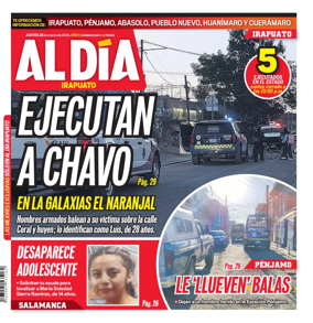 Cover of Periodico Al Dia (Irapuato)