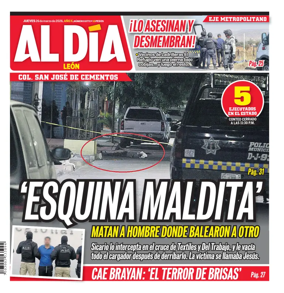 Cover of Periodico Al Dia (Leon)