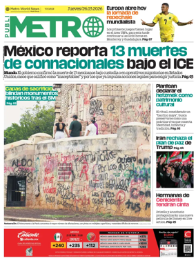 Cover of Publimetro Merida