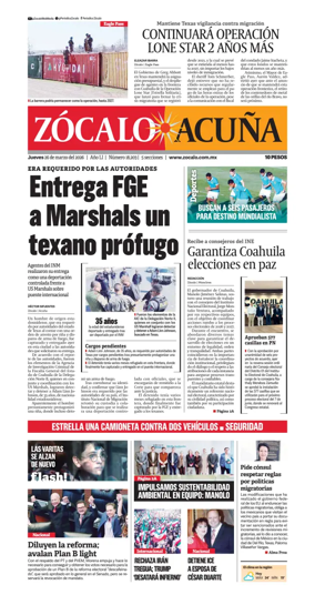 Cover of Zocalo Acuna