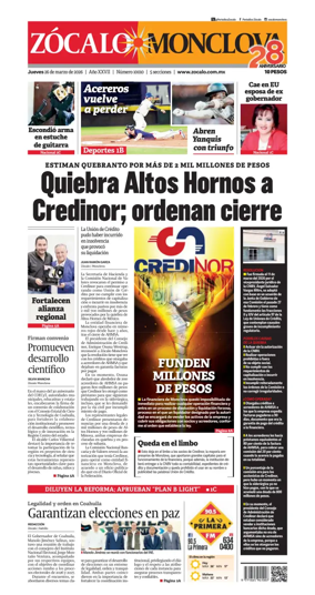 Cover of Zocalo Monclova