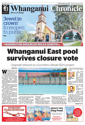 Cover of Whanganui Chronicle