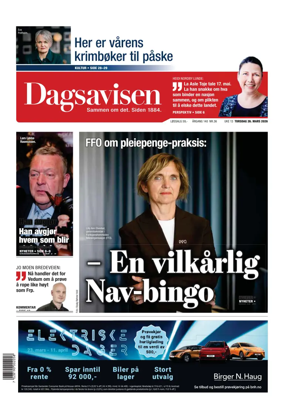 Cover of Dagsavisen