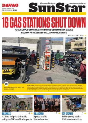 Cover of Sun.Star Davao