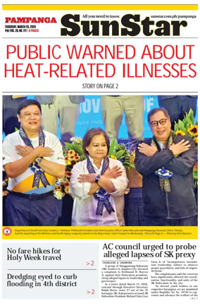 Cover of Sun.Star Pampanga