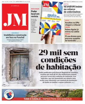 Cover of Jornal Madeira