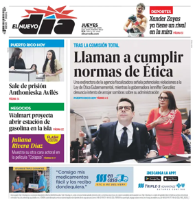 Cover of El Nuevo Dia