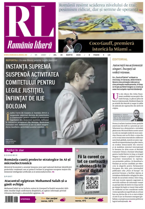 Cover of Romania Libera
