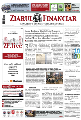 Cover of Ziarul Financiar