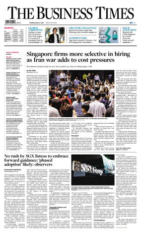 Cover of The Business Times