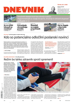 Cover of Dnevnik (Slovenija)