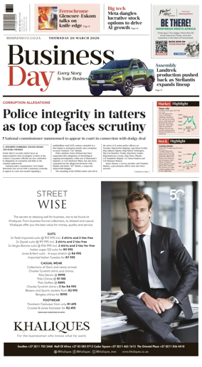 Cover of Business Day