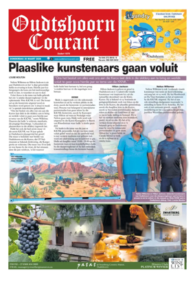Cover of Oudtshoorn Courant