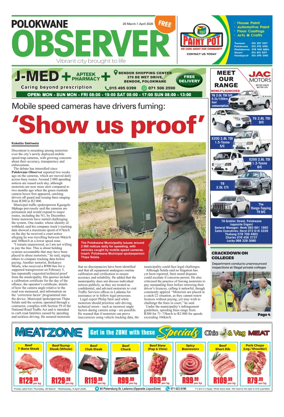 Cover of Polokwane Observer