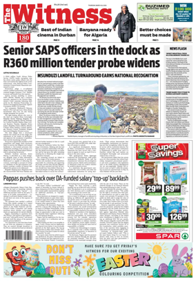 Cover of The Witness (South Africa)