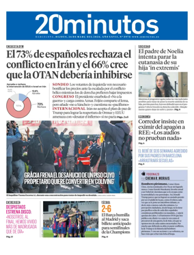 Cover of 20 Minutos Barcelona