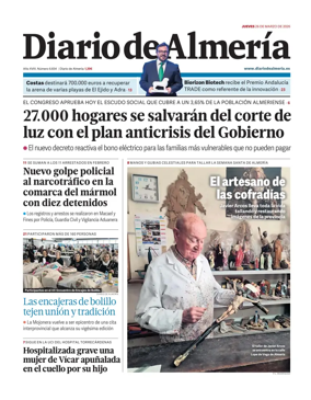 Cover of Diario de Almeria