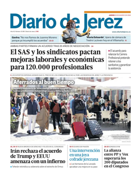 Cover of Diario de Jerez