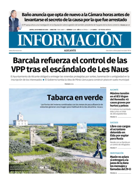 Cover of Diario Informacion