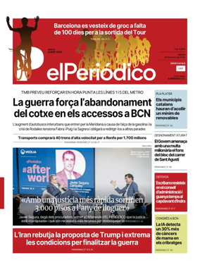 Cover of El Periodico - Catala