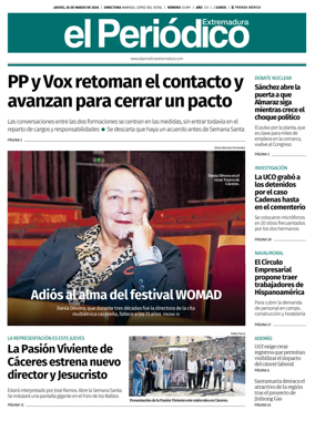 Cover of El Periodico Extremadura