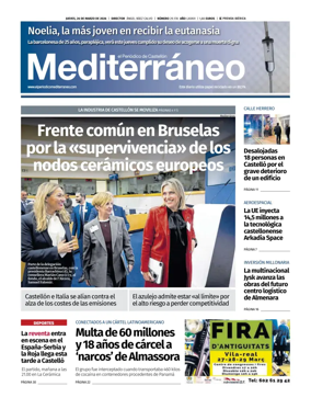 Cover of El Periodico Mediterraneo